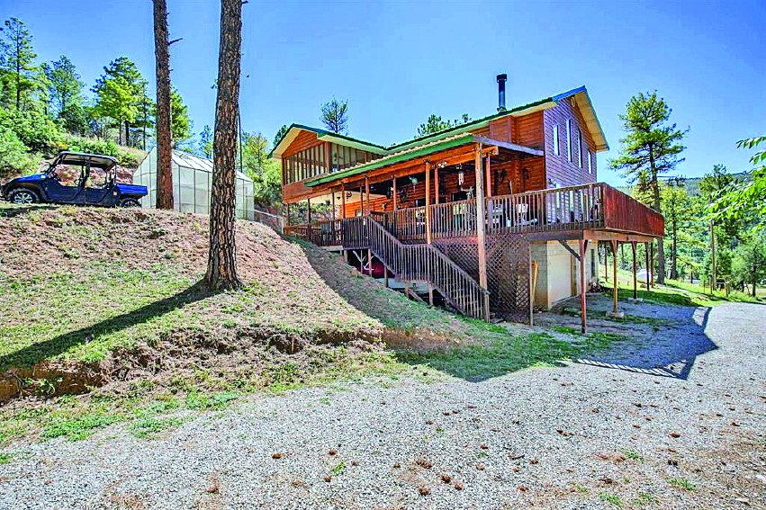 2979 US HWy 82 Mayhill — photo as printed in The Real Estate Roundup