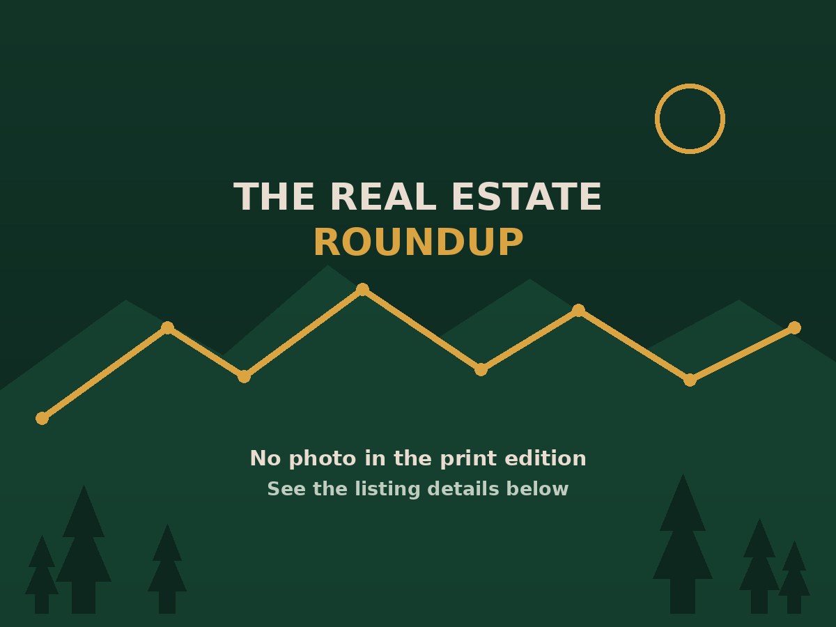 No photo in the print edition — The Real Estate Roundup placeholder